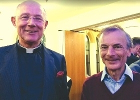John Morris with Andrew Partridge