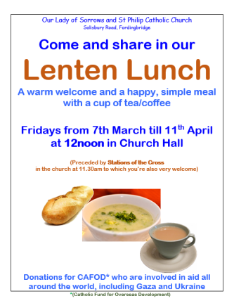 Lenten Lunch