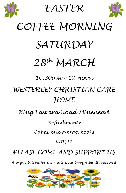 Westerley Easter Coffee 2026