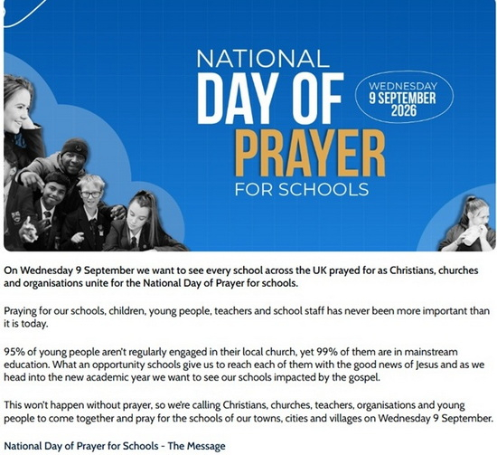 Day of Prayer for Schools 26